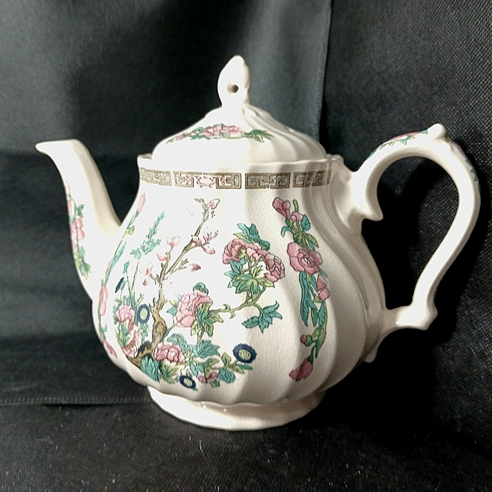 Victorian Sadler England Porcelain Collectible Tea Pot VINTAGE kettle